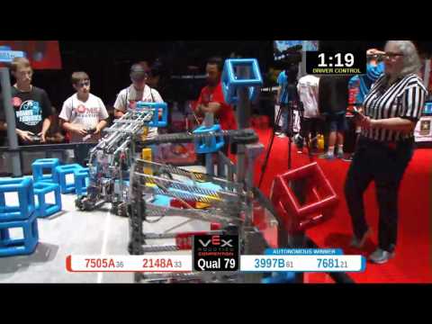 2015 VRC-MS Oppo Q79 -  (7505A 3997B) 67-Opportunity Div-VRC Middle School-VEX Worlds 2015