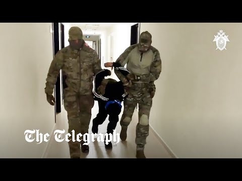 Suspects in Moscow mass shooting brought to Russian Investigation Committee headquarters