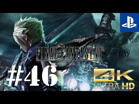 Final Fantasy VII Remake - Walkthrough Part 46 (No Commentary) [4K 60fps] (using Elgato 4K60 S+)