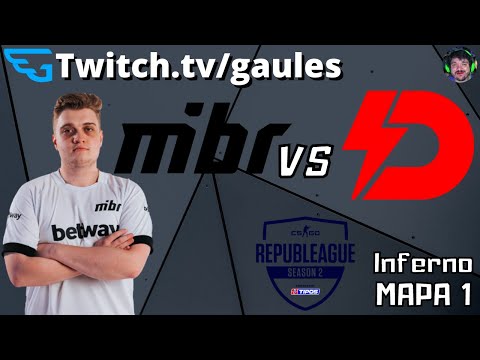 MIBR vs Dynamo Eclot (Inferno - Mapa 1 MD3) REPUBLEAGUE TIPOS - Transmissão Gaules