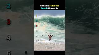 Ranking Funniest Beach Moments #usa