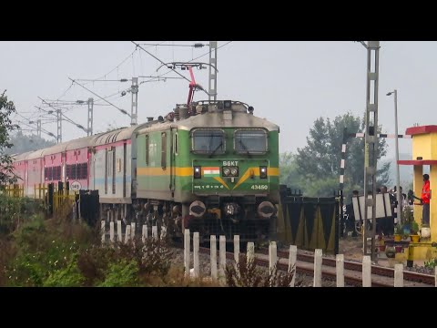 Special Train Always Has A Special Locomotive Treatment In Indian Railways.