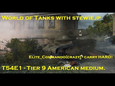 World of Tanks T54E1 Tier 9 American Medium Tank - Auto Loader