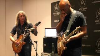 Seth Baccus guitars - Holy Grail Guitar Show demo 2015 - Bare Knuckle Pickups