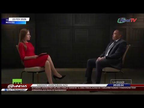 REAL NEWS / NY #VAOVAO MARINA MIVANTANA 23 FEBROARY 2026 #Madagascar 