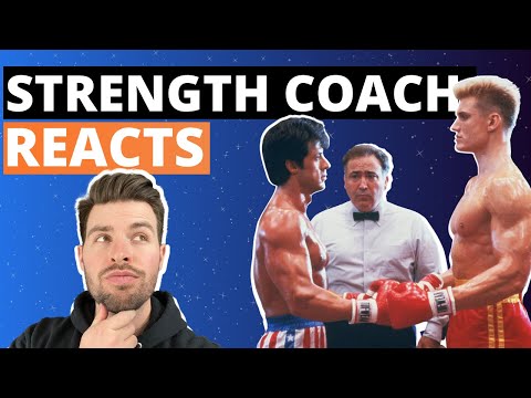 Strength Coach Reacts to the Rocky 4 Training Montage