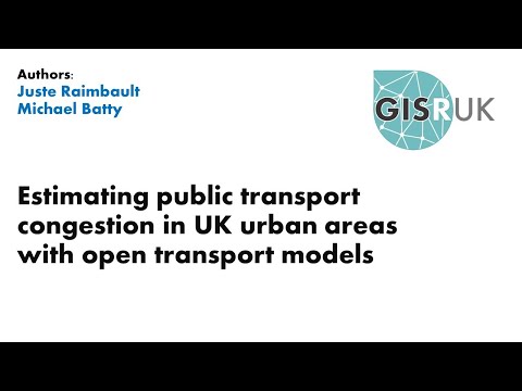 GISRUK 2021: Paper 83 - Estimating public transport congestion in UK urban areas with open transport