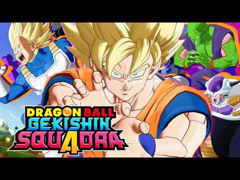 🎮Dragon Ball agora é MOBA?! Gameplay do Gekishin Squadra!🐉