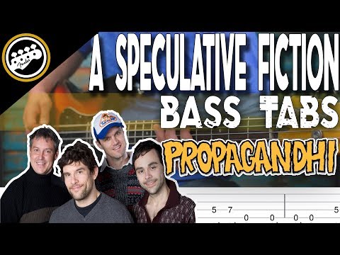 Propagandhi - A Speculative Fiction | Bass Cover With Tabs in the Video