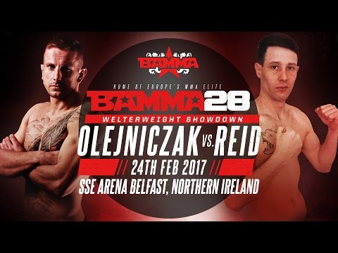 BAMMA 28: Jonathan Reid vs Daniel Olejniczak