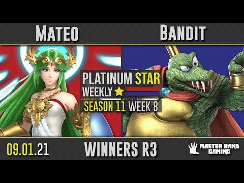 PSW S11:W8 - Mateo (Palutena) vs Bandit (King K Rool) - WR3
