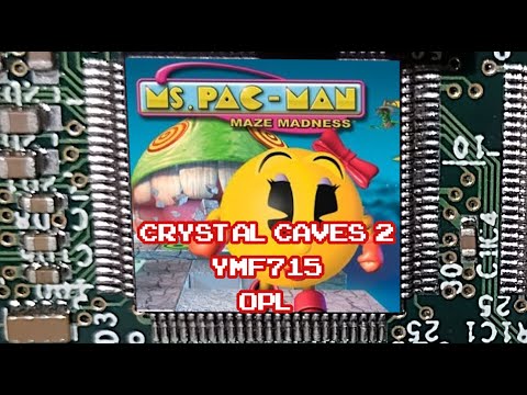 Ms. Pac-Man Maze Madness - Crystal Caves 2 MIDI Cover (YMF715)