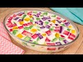 GELATINA COLORIDA NA TRAVESSA FÁCIL RÁPIDA E DELICIOSA Cook N Enjoy 1292