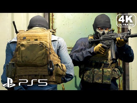 Call of Duty Modern Warfare 2 PS5 - Gaz & Alejandro secure Valeria's Container (4K ULTRA HD PS5)