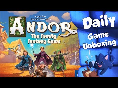Andor: The Family Fantasy Game - Daily Game Unboxing