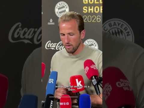 Harry Kane scores goal by winning Golden Shoe for the second time | AJ #shorts