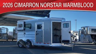 A preview image of the linked video showcasing 2026 Cimarron Norstar Warmblood