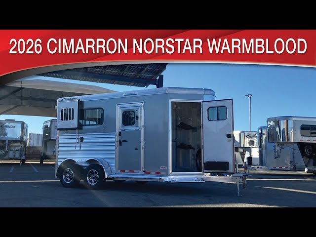 Preview image of 2026 Cimarron Norstar Warmblood 2 Horse youtube video