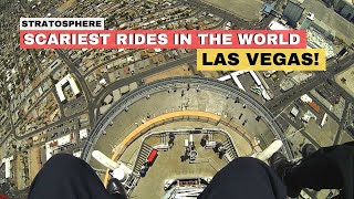 preview picture of video 'Stratosphere Tower Las Vegas Thrill Rides HD'
