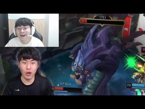 KT Trying to Secure an Objective Challenge (IMPOSSIBLE) - Best of LoL Stream Highlights (Translated)