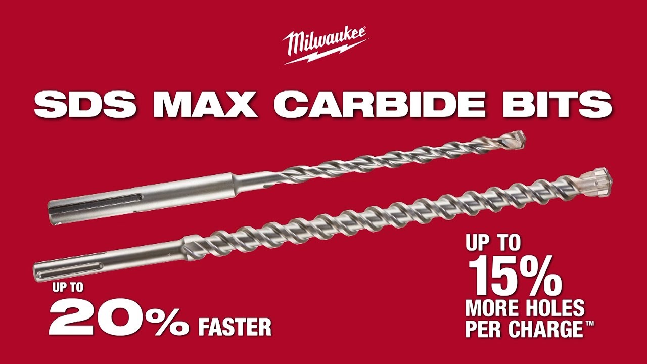 Бур SDS-MAX MX4 , діаметр 40,0х920х800мм ACC MILWAUKEE 4932352796