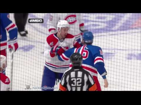 Josh Gorges vs Sean Avery