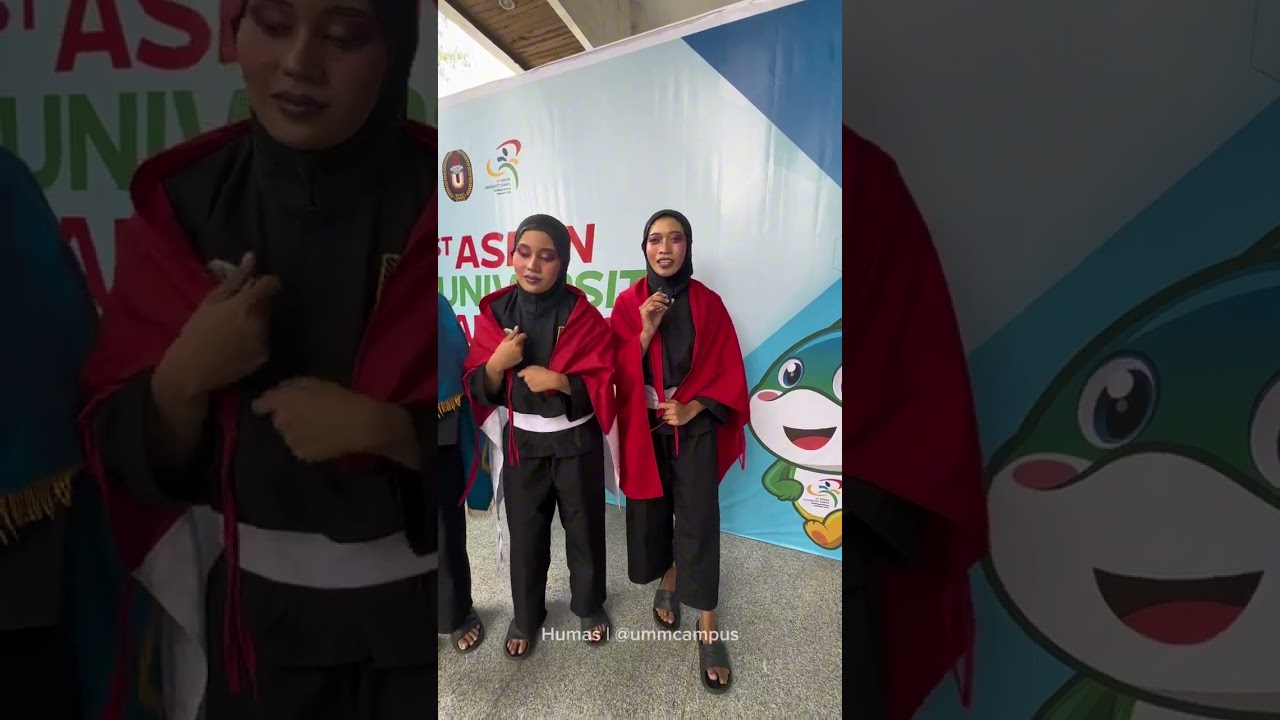 MAHASISWA UMM RAIH EMAS di #asean University Games 2024 di UMM! #indonesia #pencaksilat