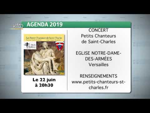 Agenda du 3 juin 2019