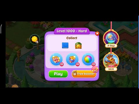 Matchington Mansion 💥💥Level 1000💥💥 - Hard Level / iOS/ Android