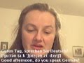 Lesson 1 (for beginners) - Learn German easily ...