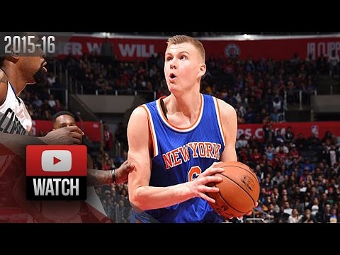 Kristaps Porzingis Full Highlights at Clippers (2016.03.11) - 23 Pts