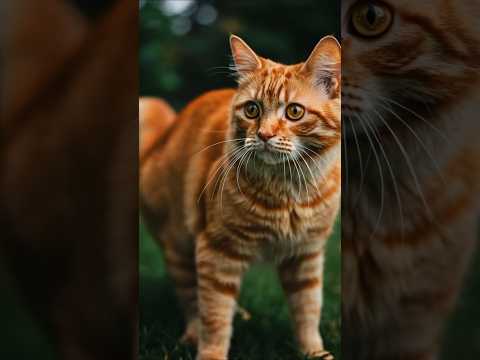 "Ah! What is this?!" The chaotic ending of a cat bitten by a cicada.  #cat #catvideos #catlovers