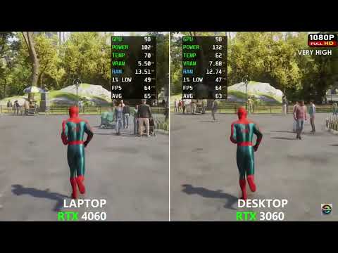 RTX 4060 Laptop vs RTX 3060 Desktop