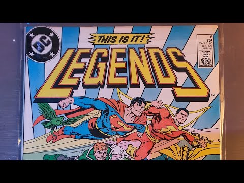 A Look at my Comic book collection DC Legends