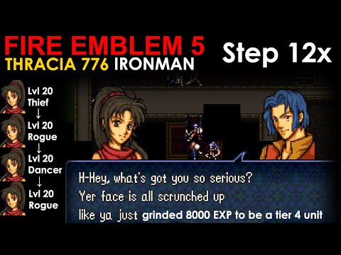 FE5 Step 12x: Make Lara into a Tier 4 Triple Promoted Level 20/20/20/20 Rogue