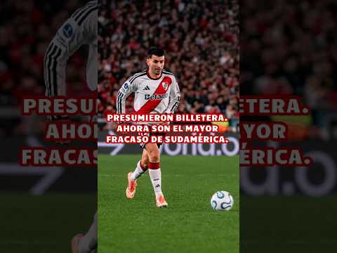 ¡EL MAYOR FRACASO DE SUDAMÉRICA Y EL RECHAZO DE HERNÁN CRESPO A RIVER PLATE! ⚪🔴💥