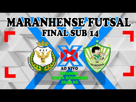 RAF FUTSAL 1X4 PALMEIRINHA - FINAL SUB 14 MARANHENSE FUTSAL 2020