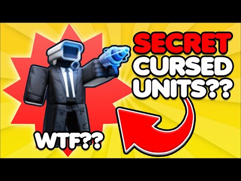 Playing with CURSED UNITS in Skibidi Tower Defense??