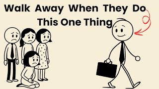 WHEN TO WALK AWAY | Leo Tolstoy’s Technique