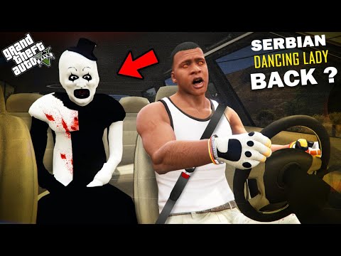 GTA 5 : Franklin Meets SERBIAN DANCING LADY Again? in GTA 5 ! (GTA 5 mods)