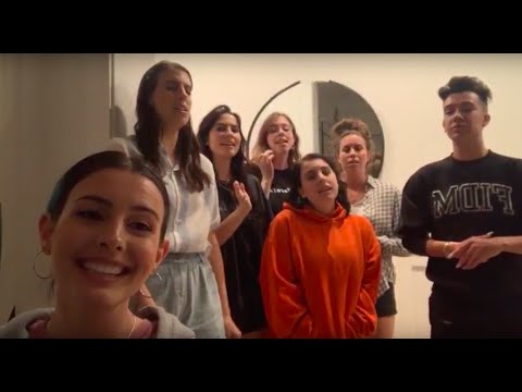 James Charles Instagram Live with Cimorelli June 7, 2019