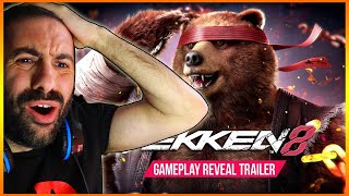 FISH TURNED INTO A ROCKET?! TEKKEN 8 – Kuma Reveal & Gameplay Trailer | Reaction