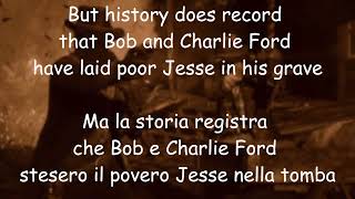 &quot;Jesse James&quot; by The Pogues. Testo in lingua originale inglese e traduzione in italiano