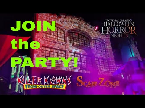 HHN ORLANDO 2018 MUSCLE KAR KLOWN