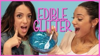 NikiAndGabiBeauty Edible Glitter?! | Niki and Gabi DIY or Di-Don't