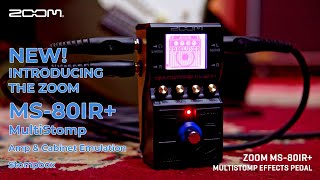 Video thumbnail for Zoom MS 80IR+ MultiStomp Introduction Video by Sound Service GmbH