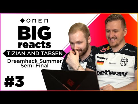 BIG REACTS | Dreamhack Summer vs. OG Esports | Presented by OMEN