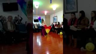 Bailando con abanicos