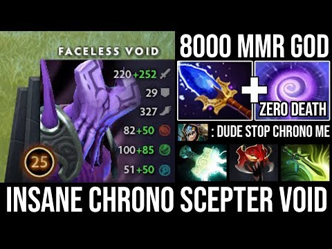 Crazy 8000 MMR Void Cancer Attack Speed Non-Stop Chrono with Scepter 100% Deleted Slark - DotA 2