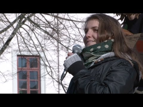 2019-02-22 "#FridaysforFuture" – Klima-Streik in Lüneburg 22.02.2019